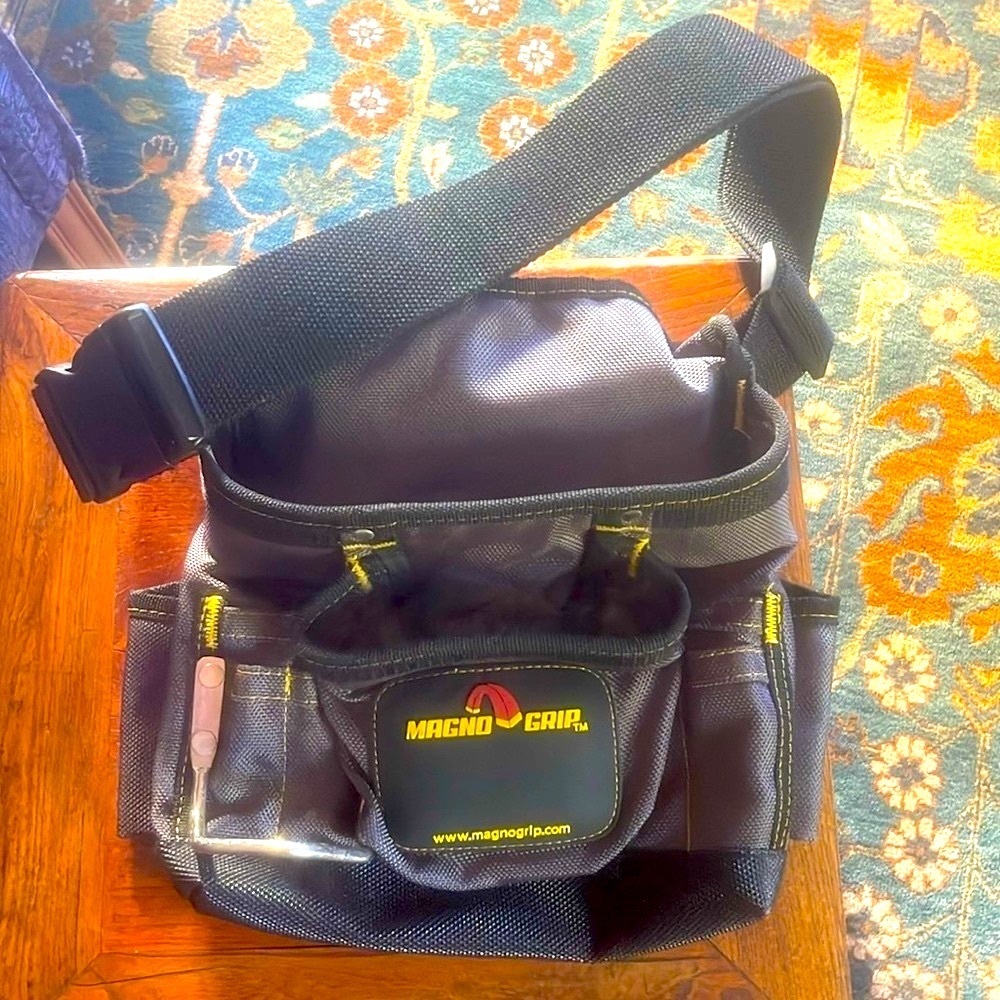 New Tool Belt Bag with many pockets.
